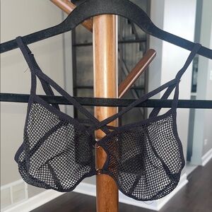 Black Mesh Bralette